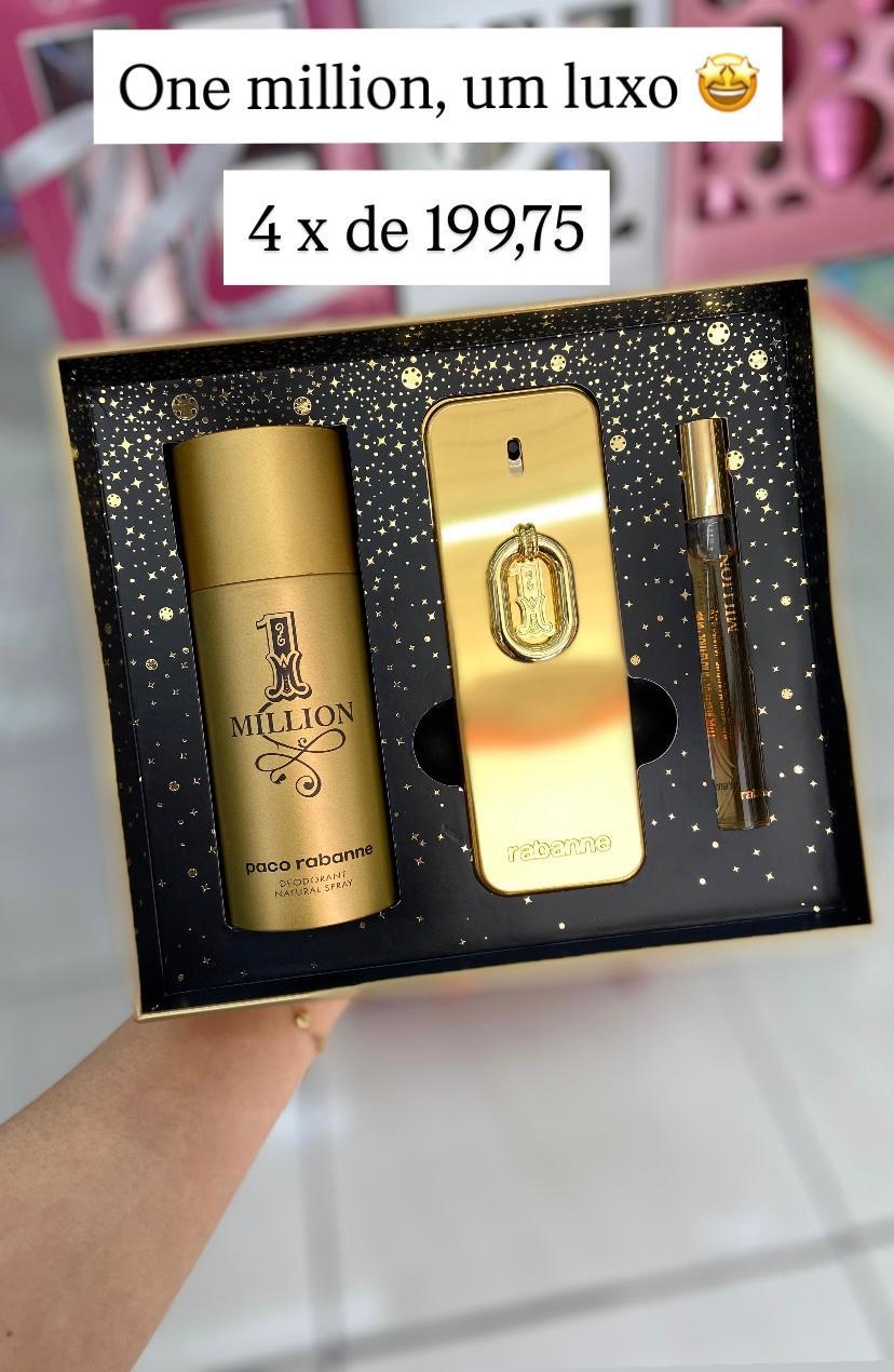 Kit One Million Rabanne — Perfumaria Drogaria do Filho